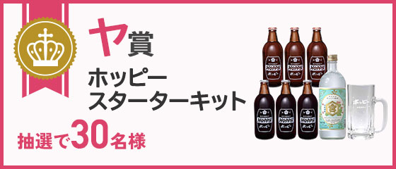 ヤ賞 ホッピースターターセット 抽選で30名様                           