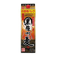 黒薩州麦（さっしゅうむぎ） 麦 25° 2.7Lパック