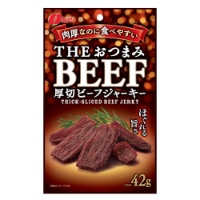 なとり THEおつまみビーフ 厚切りビーフジャーキー