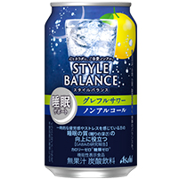 アサヒ スタイルバランスプラス 睡眠サポート グレフルサワー 350ml