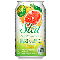アサヒ Slat（すらっと） グレープフルーツ 350ml