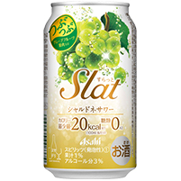 アサヒ Slat（すらっと） シャルドネサワー 350ml
