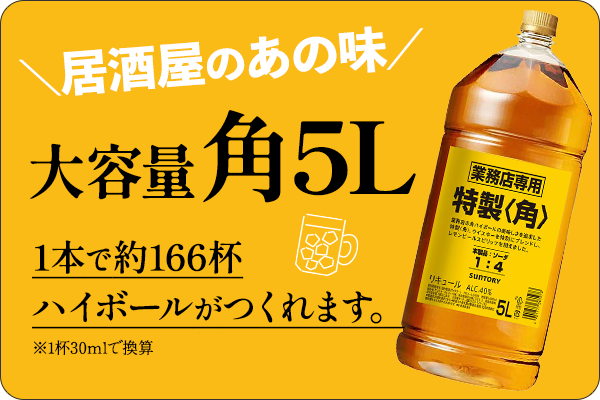 大容量角5L