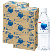 〔6ｹｰｽ予約〕キリン アルカリイオンの水 500ml