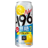 サントリー -196 無糖ダブルレモン 7％ 500ml缶 （イチキューロク）