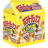湖池屋 ポテトチップス のり塩 27g×5袋入