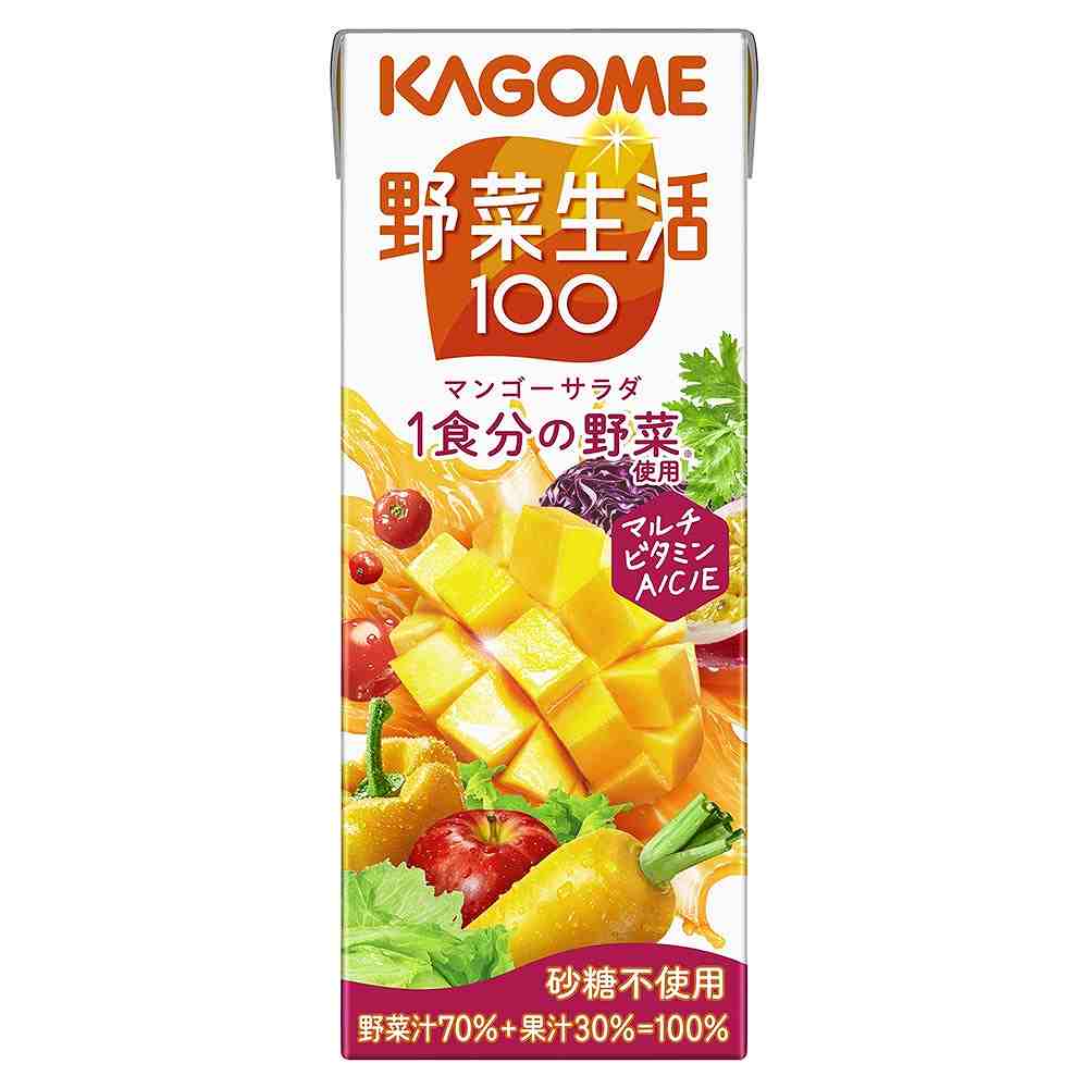 カゴメ 野菜生活100 マンゴーサラダ 200ml
