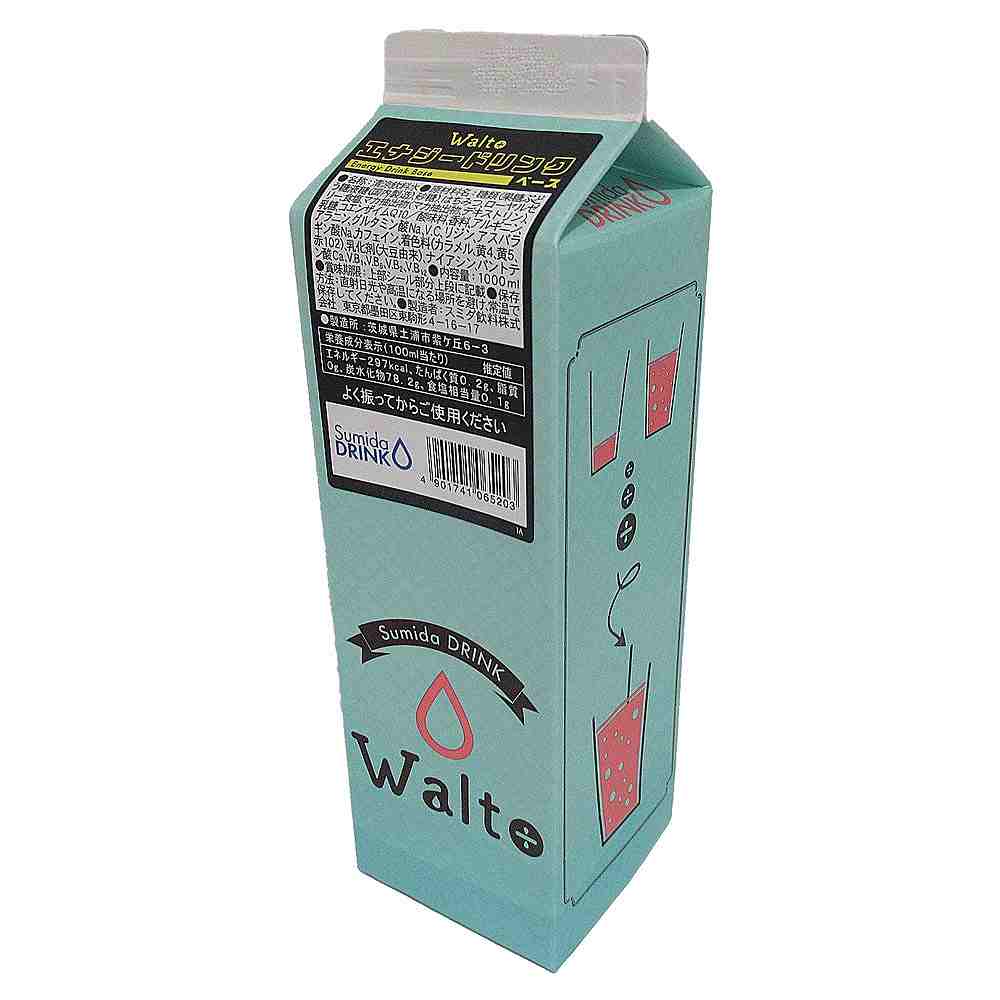 スミダ飲料 Walto エナジードリンクベース 1L
