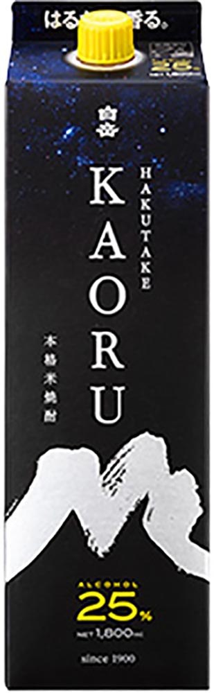 白岳 KAORU 米 25° 1.8L