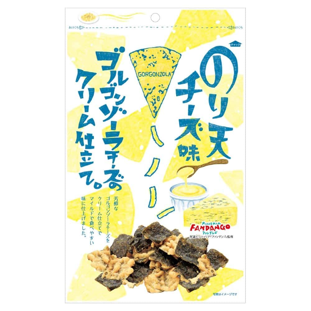 まるか食品 のり天 チーズ味 ゴルゴンゾーラのクリーム仕立て※関東カクヤス店舗からのお届け限定