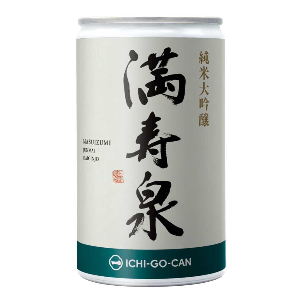 桝田 満寿泉 純米大吟醸 一合缶 180ml｜格安・安いお酒の通販