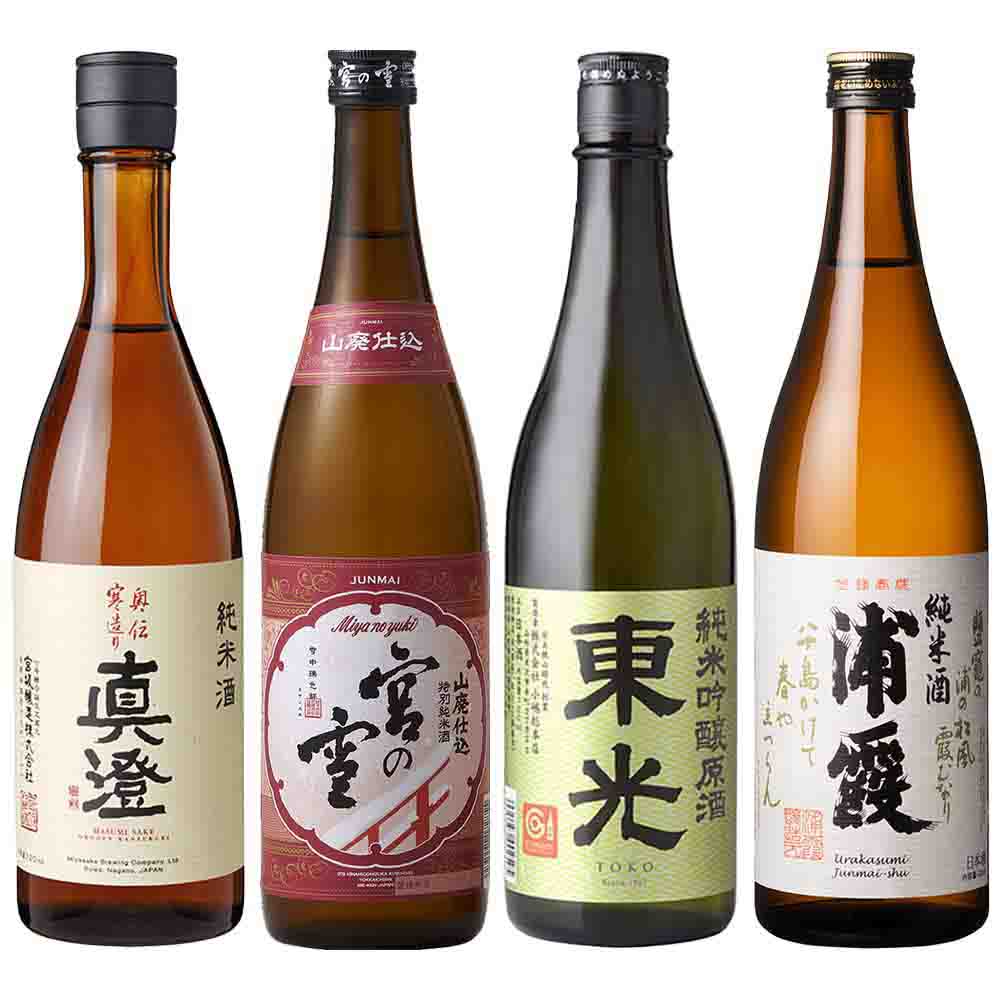 〔セット〕べっぴんな酒 4種飲み比べセット 720ml×4本