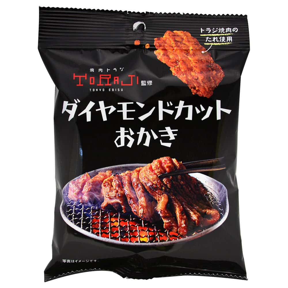 三真 トラジ監修 ダイヤモンドカットおかき 40g※店舗からのお届け限定
