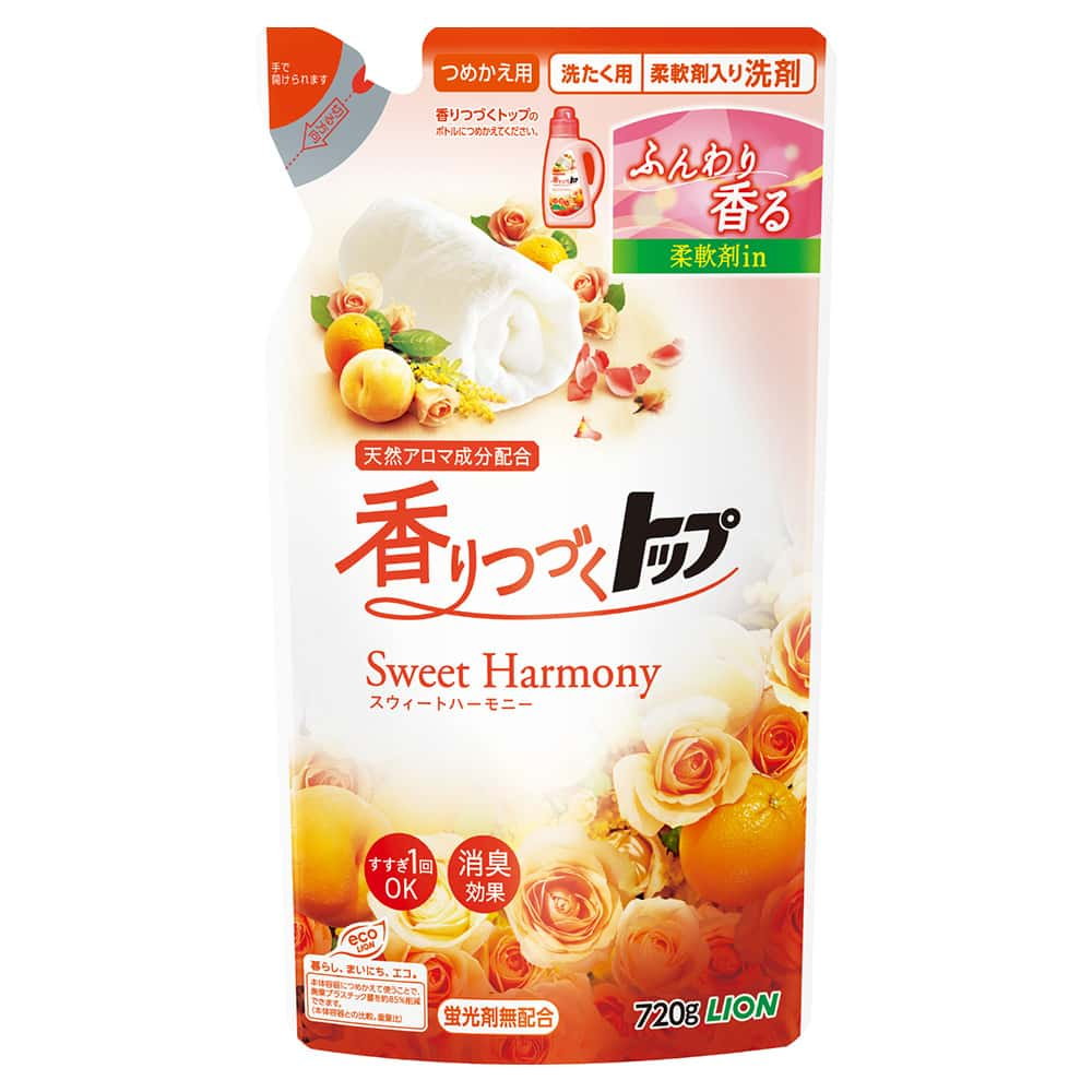 詰替用 香りつづくトップ Sweet Harmony／ライオン