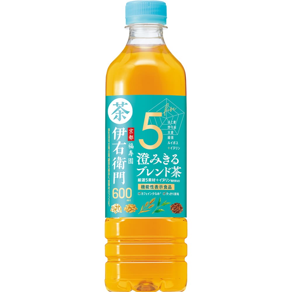 サントリー 緑茶 伊右衛門 澄みきるブレンドﾞ茶 600ml （機能性表示食品）