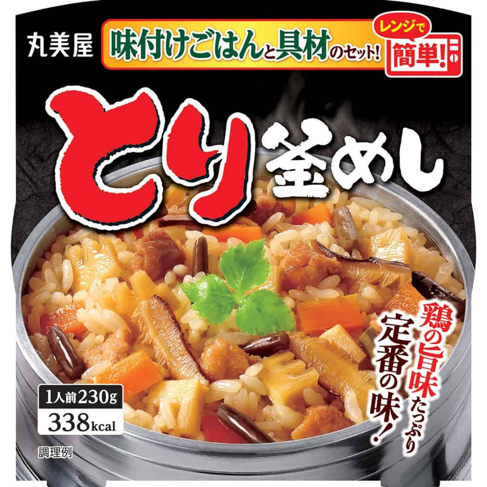 丸美屋 とり釜めし 味付けごはん付き 230g