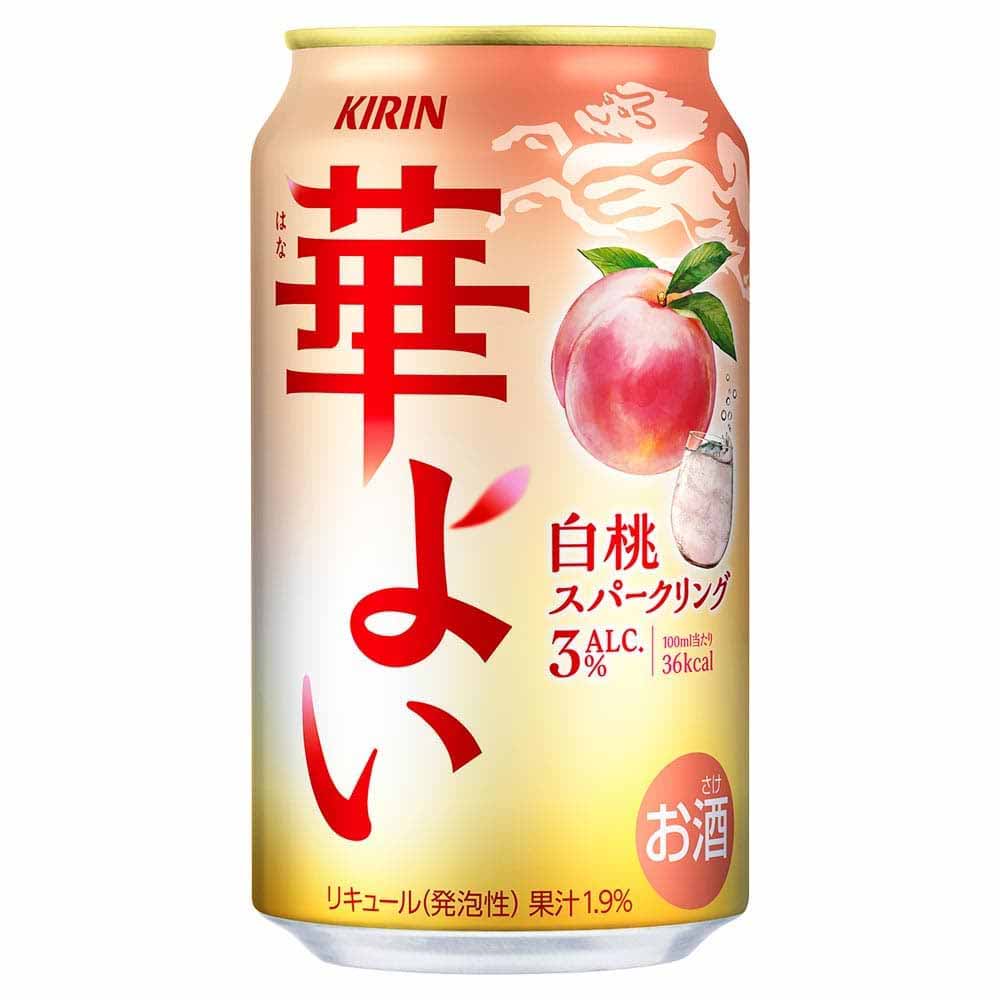 キリン 華よい 白桃スパークリング 350ml缶