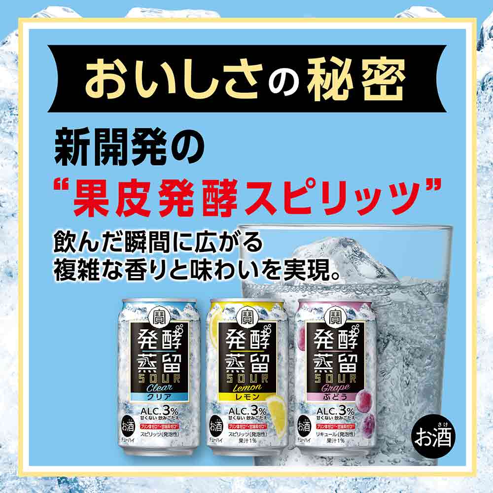 宝 発酵蒸留サワー ぶどう 500ml缶