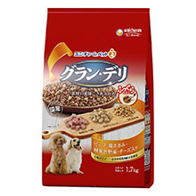 〔犬用〕グラン・デリ ふっくら仕立 ビーフ・鶏ササミ・緑黄色野菜・チーズ・ビーフ粒入