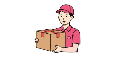 玄関先までお届け